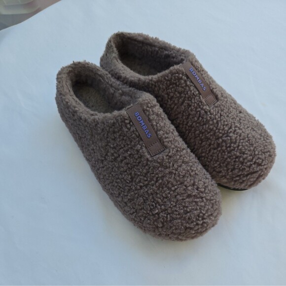 Bombas The Sunday Slipper Women's Size 9 Purple Sherpa Slip On Shoes - Picture 1 of 7